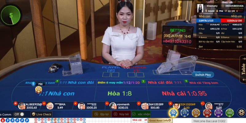 Một số game siêu hot hit tại DG trực tuyến